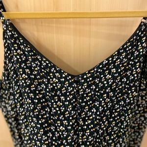 Madewell flower camisole with adjustable straps
